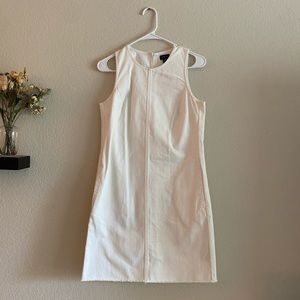 White Denim Jcrew Dress